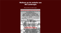 Desktop Screenshot of flamencolambregts.nl