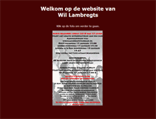 Tablet Screenshot of flamencolambregts.nl